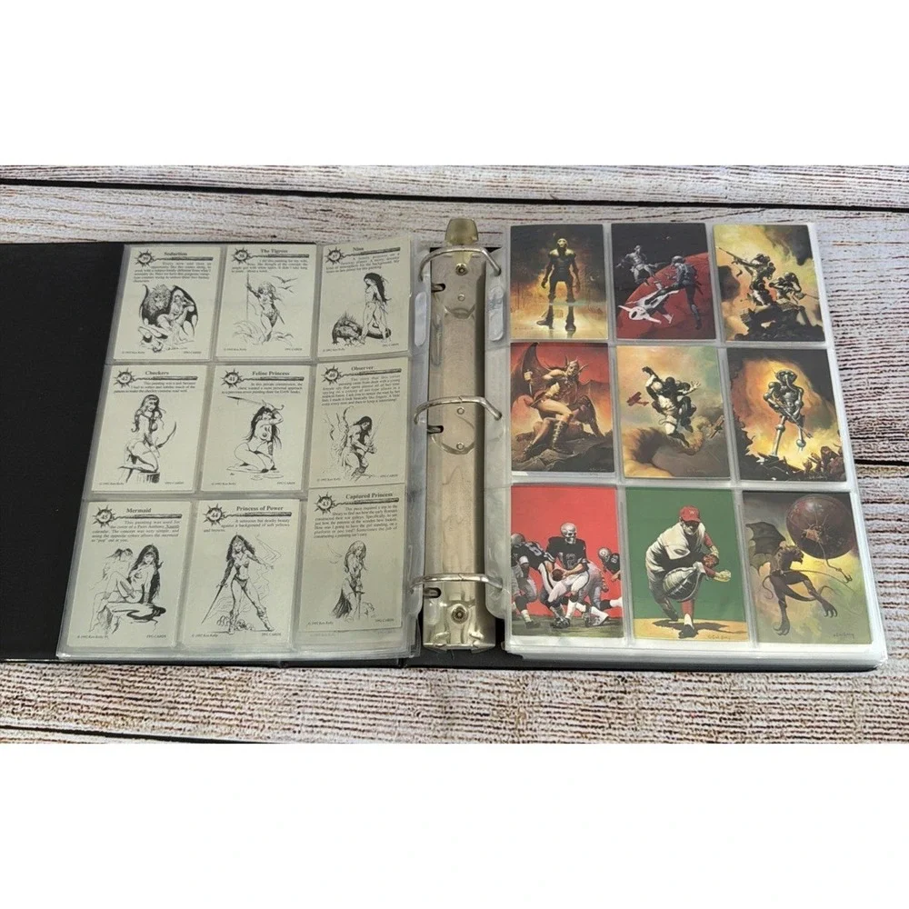 Lot 540 FPG Fantasy Art Trading Cards Vintage Mixed Collection Bulk Lot Used
